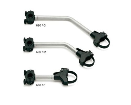 Peruzzo 2334040300 Bras de Maintien pour Cadre Noir 23 x 10 x 10 cm