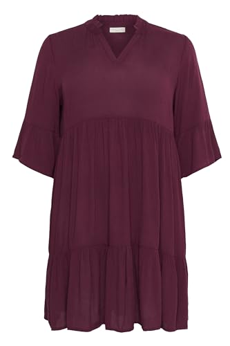 Robe col en V Kaffe Curve idéale pour aller travailler ou sortir en ville - 2