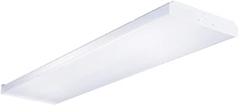 EATON Lighting WN232R 4 2 Lamp T8 Residential Wrap , White
