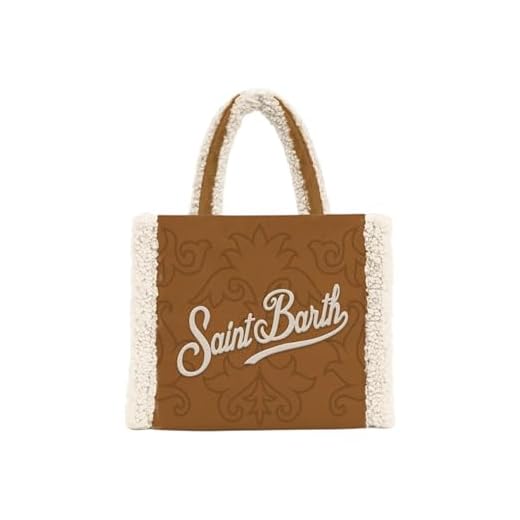 Mc2 Saint Barth Donna Borsa A Mano COL0031 Poliestere Marrone Taglia Unica