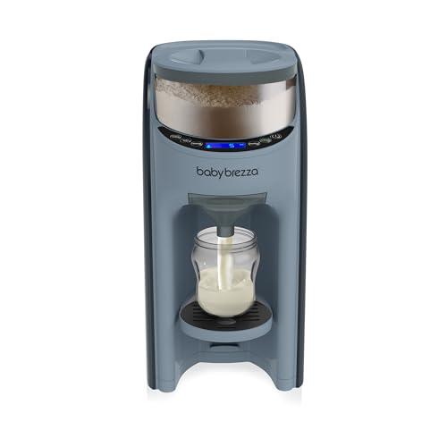 Image of Baby Brezza Formula Pro Advanced Formula Dispenser Machine - Automatically Mix a Warm Formula Bottle Instantly - Easily Make Bottle with Automatic Powder Blending, Slate