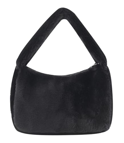 Fuzzy Handbag Cute Plush Purse Soft MINI Tote Evening Purse