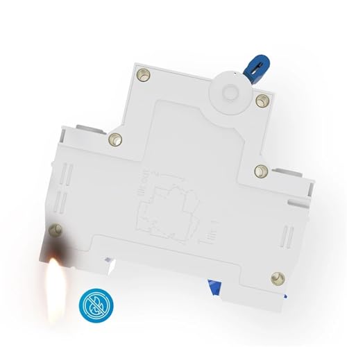 Disyuntor de CC bipolar de 63A para riel DIN y proteccion contra cortocircuitos 3