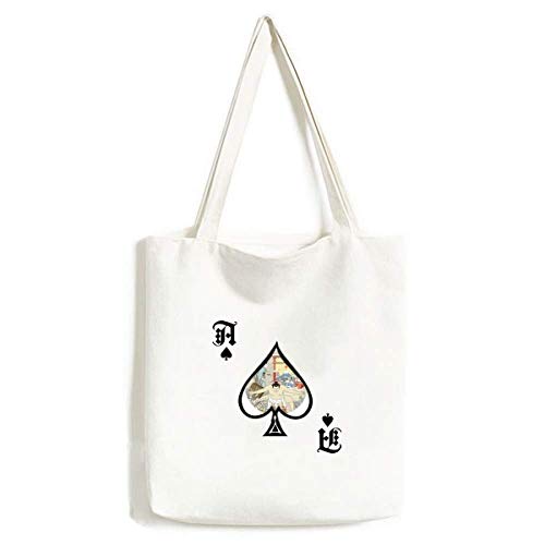 Sac à main japonais Ukiyo-e poker idée cadeau original pour femme
