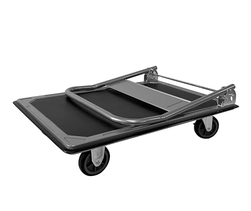 Chariot de rangement pliable pour optimiser l'espace de la cave - 7