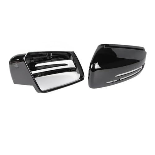 Bouchons rétroviseur Benz A Class W176 anti-rayures noir