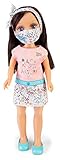 Nancy, un día con mascarilla Trendy, muñeca con mascarilla para niños y niñas a Partir de 3 años (Famosa 700016551)