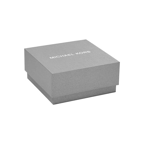 Michael Kors Women's 14K Gold-Plated Brass Tube Hoop Earrings4