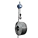 Hand Chain Hoist 2T 4409LBS Manual Chain Hoist 10FT Heavy Duty Pulley Hoist Chain Block Hoist with 2 Heavy Duty Hooks for Garages Warehouse Automotive Machinery
