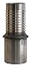 Dixon TP160 10" Holedall Tubular Plain Beveled End for Welding, 10" ID, Unplated Carbon Steel