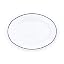 White w/ Blue Rim