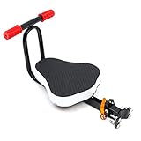 Montaje rápido: el asiento de bicicleta infantil de montaje frontal de liberación rápida es fácil de instalar;.La altura ajustable es traje para todas las edades de los niños