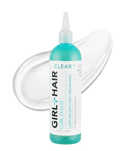 G+H CLEAR+ Apple Cider Vinegar Rinse | Clarifying Formula to Remove Buildup, Prevent Dandruff & Itchiness | For Healthy, Shiny & Soft Hair | Sulfate & Paraben-Free | 10.1 Fl Oz