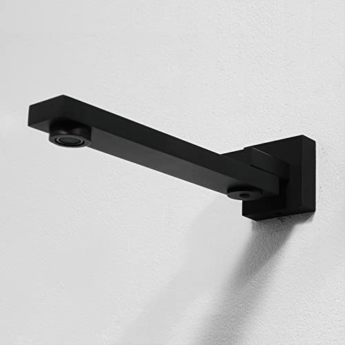 Système de douche bec de robinet de baignoire mural gris pistolet