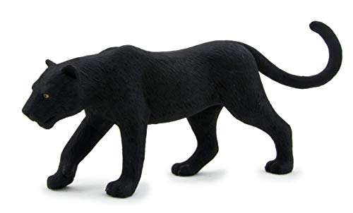 MOJO - Black Panther | Hand-Painted Toy Figure | Wildlife Collection | True to Life & Highly Detailed | Designed in UK