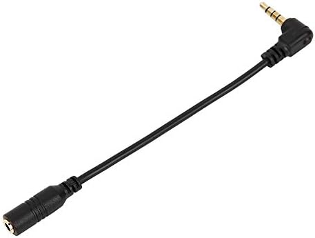 3.5mm Converter Cable, Headphone Adapter TRS to TRRS Connector Cable for Mobile Phones Tablet Recording Pens DSLR Cameras etc.