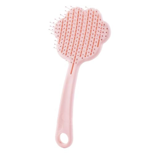 Cepillo Antitirones, Cepillo Pelo Mojado Antirotura para Mujer y Hombre, Para Pelo Seco y Mojado, Rosa