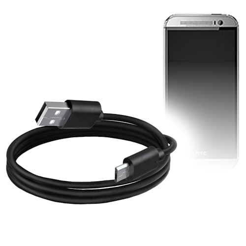 BoxWave Cable Compatible with HTC One (M9) Plus - DirectSync Cable, Durable Charge and Sync
