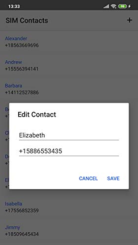 SIM Contacts