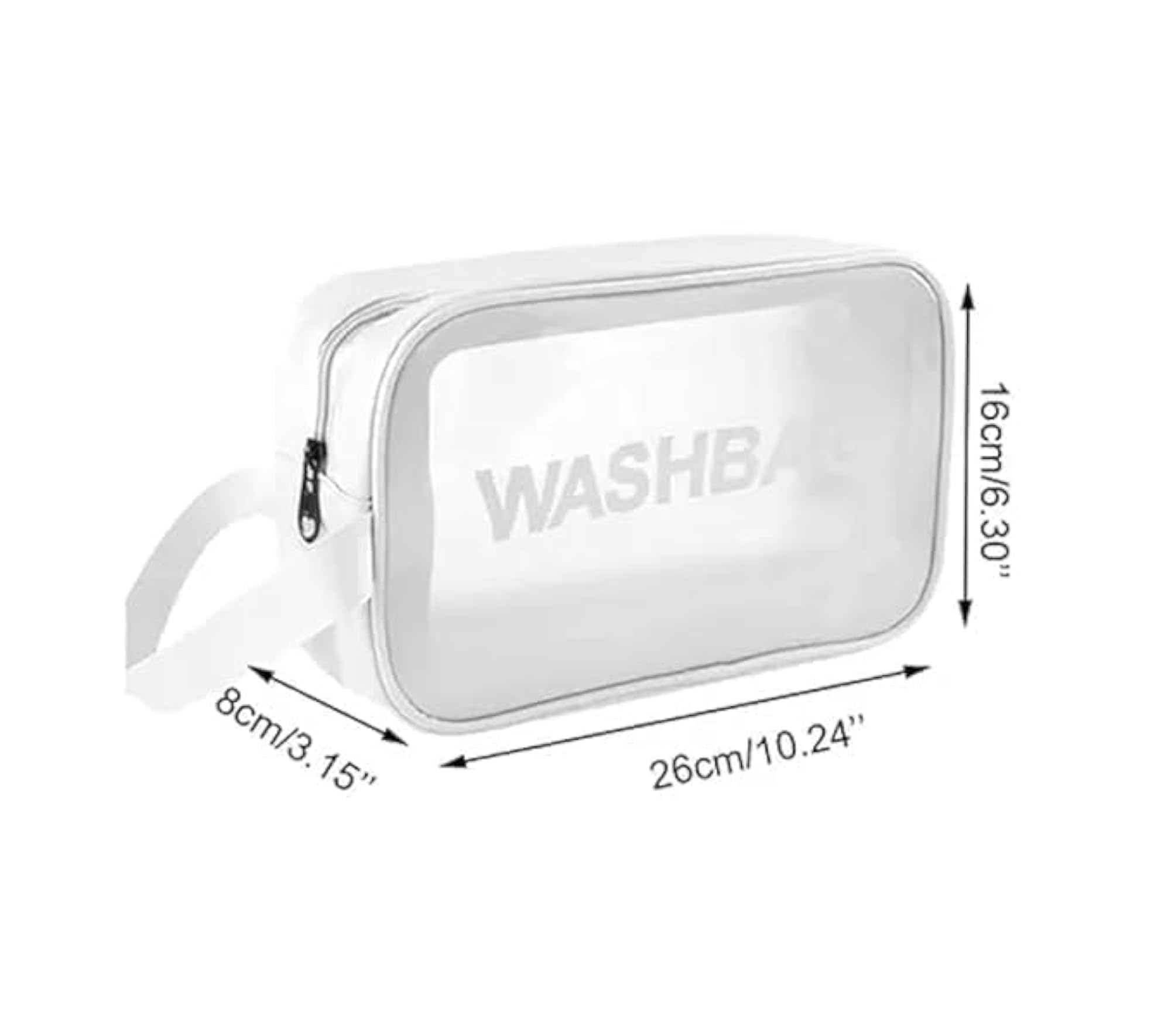 Translucent Waterproof Travel Wash Bag Set