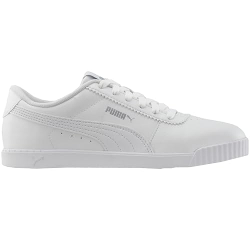 PUMA Womens Carina Slim Sneakers Shoes Casual - White - Size 11 M