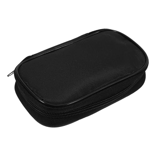 GRADENEVE Estuche de Transporte, Bolsa Rígida Negra para Suministros Médicos, Organizador Compacto Resistente a Golpes, Adecuado para Viajes y Cuidado Diabetes