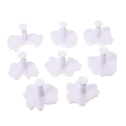 Alipis 8 piezas Molde para Galletas de Animales Herramientas Creativas para Hornear Postres Moldes de Reutilizables para DIY Galletas y Chocolates para Uso Casa o Pastelería