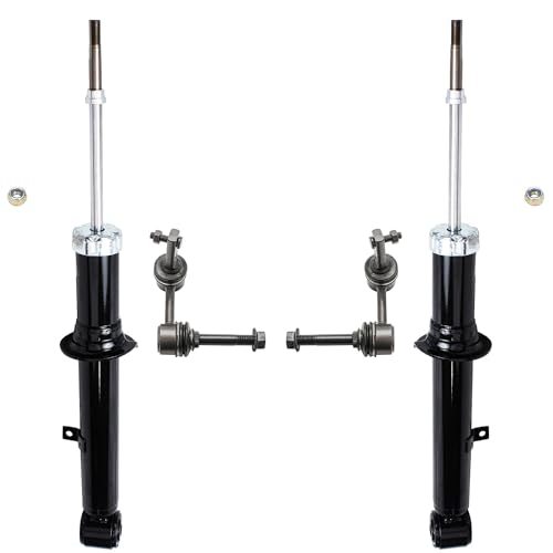 Image of Detroit Axle - Front 4pc Shock Absorbers Kit for Lexus GS300 GS400 GS430 SC430, 2 Shock Absorbers Assembly 2 Sway Bar End Links Replacement