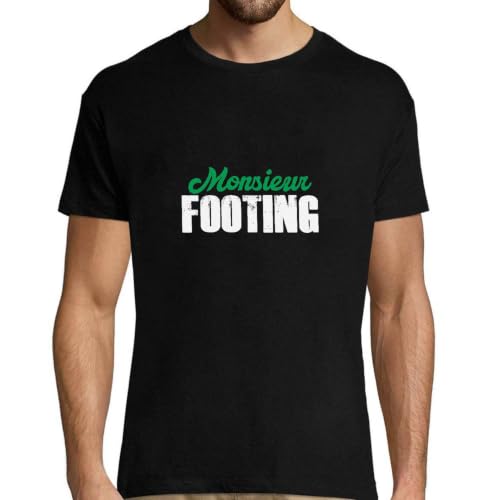 T-shirt Homme Monsieur Footing original et humoristique avec impression française