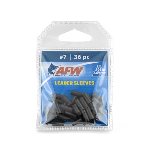 Image of American Fishing Wire Single Barrel Crimp Sleeves