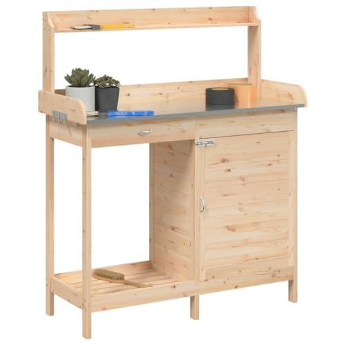Établi de jardinage pour ne plus avoir mal au dos en rempotant