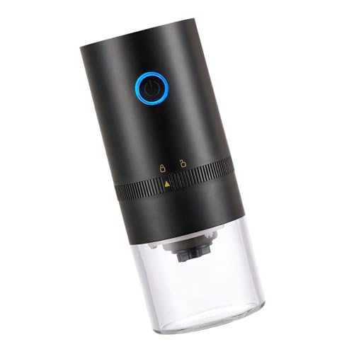 Molinillo de café eléctrico de 1500 mAh, recargable, de cerámica, para el hogar, molinillo de café