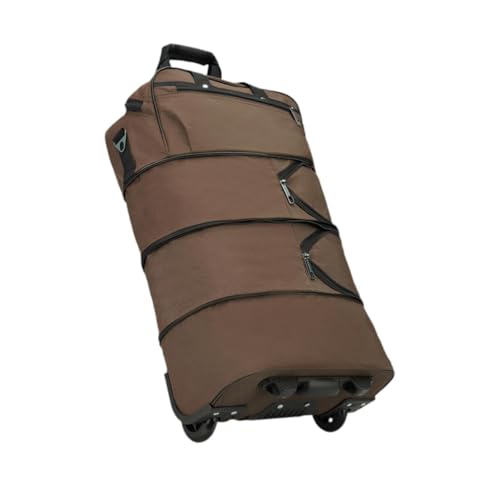 Handbag Roll Duffel Handbag Light Travel Storage on The Luggage Organizer for Luggage Organizer for Traveling Outdoors, Brown 6