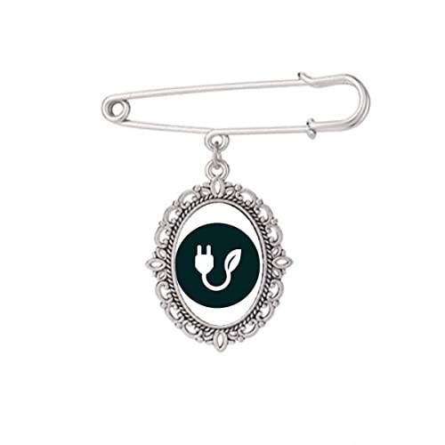 Broche pour câble de charge Sourcingmap M vert foncé pour rangement