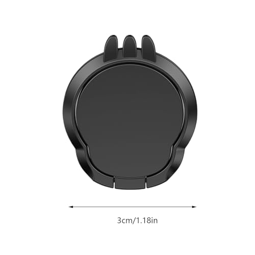 Soporte de anillo de metal para teléfono, soporte de anillo para teléfono móvil, accesorio para teléfonos inteligentes para videollamadas, grabación de video, escribir, tomar fotos, ver videos - imagen 6