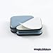 Magic Slider 04557 Triangular Sliding Discs – Silicon Material | Protection for Scratches on Furniture, Tiles, Vinyl Floors|Size- 2x2x2-1/2|Colour-Grey