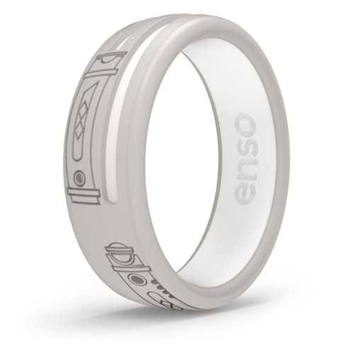 Enso Rings Star Wars Lightsaber Collection - Dualtone Silicone Ring - Ahsoka Tano - 14