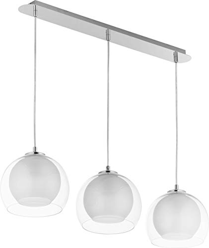 Suspension 3 x 60 W E27 TK Lighting Napoli 2351 pour éclairage intérieur