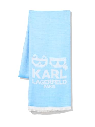 Buy KARL LAGERFELD womens Pashmina Essential Karl/Choupette Scarf