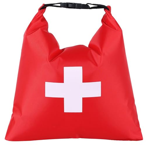 Trousse de premiers secours étanche, sac sec portable et léger pour bateau, trousse de survie d&rsquo;urgence multifonctionnelle en plein air pour sac à dos, randonnée, pêche, camping