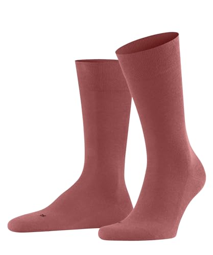 FALKE Herren Socken Sensitive London M So Baumwolle mit Komfortbund 1 Paar, Rot Lobster 8862, 39-42