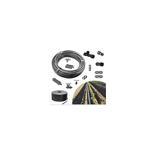 IRRIGATION-MART Garden Kit A-BV 1000ft 10 Rows Vegetables