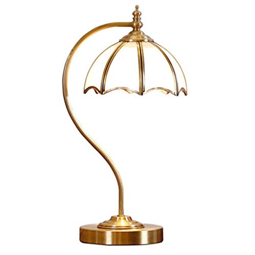 Preisvergleich Produktbild DIAOD Kupfer Tischlampe Schlafzimmer Nachttischlampe Klassische Retro Warm Romantische Romantische Wohnzimmer Study einfache und Elegante