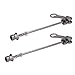 Quick Release Skewers, Front & Rear, Pack of 2, for Mountain Biking, Road Biking, City Cycling, and Long-Distance Travel