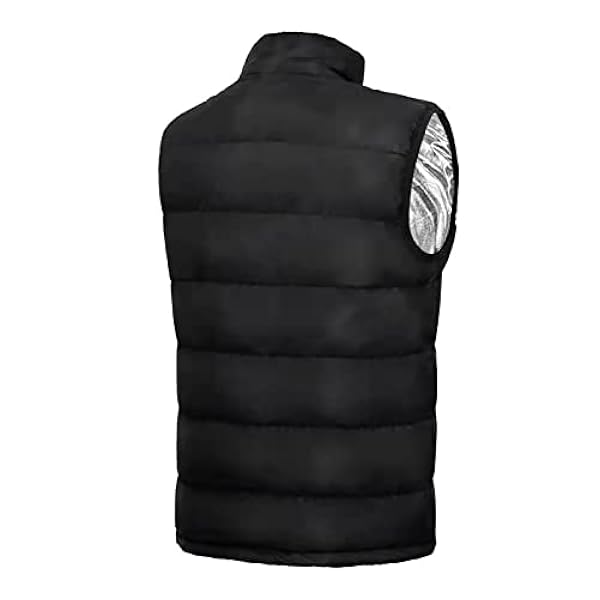 Verwarmd vest Unisex warmteniveau Verwarmd vest Winterjas 3 warmteniveaus Warm gilet Power Bank Verwarmde jas voor buiten wandelen Jagen