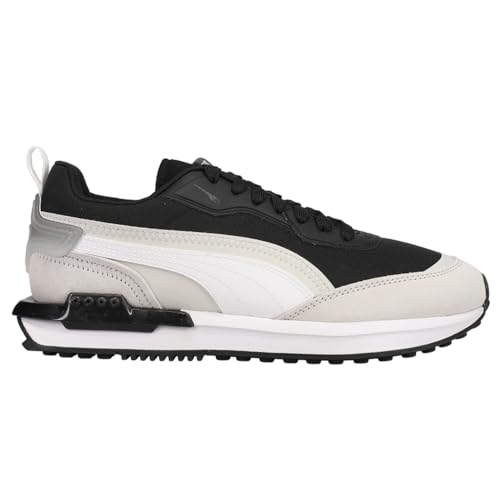 PUMA Mens City Rider Gradient Lace Up Sneakers Shoes Casual - Off White