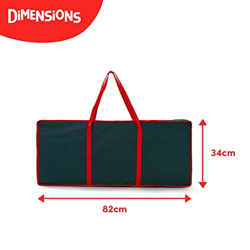 THE TWIDDLERS Stoffen Opbergtas Organizer voor Kerst Cadeaupapier, Inpakpapieren, Linten, Etiketten & Accessoires… - Image 4