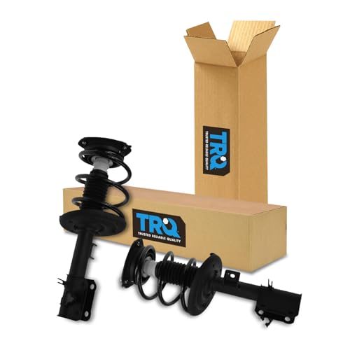 Image of TRQ Front Driver and Passenger Side Strut and Spring Assembly Set Loaded Compatible with 07-13 Nissan Altima