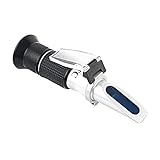 ハチミツ屈折計 ハンドヘルド屈折計 Brix/糖濃度計 密度計 0-50% 糖度計 糖度計 糖度計 ATC ポータブルスタント