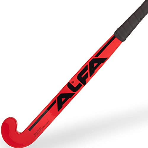Image of A L F A Y30 Limited Edition Composite Hockey Stick with Stick Bag (RED, 36 INCHES)